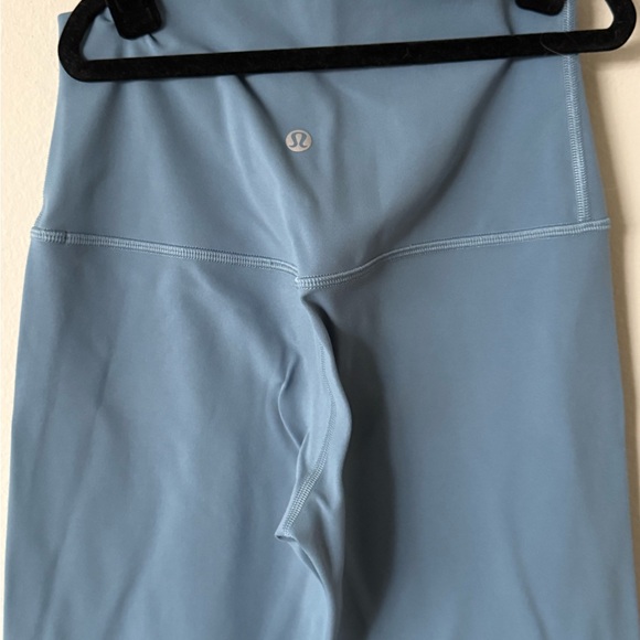 Lululemon Align 25” Blue Leggings - matching set - Picture 3 of 5